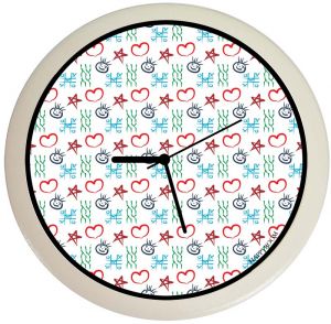 Часы "Крестики - нолики" ― SHITSHOP - Культовый магазин нестандартных подарков